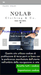 Mobile Screenshot of nolabclothing.com